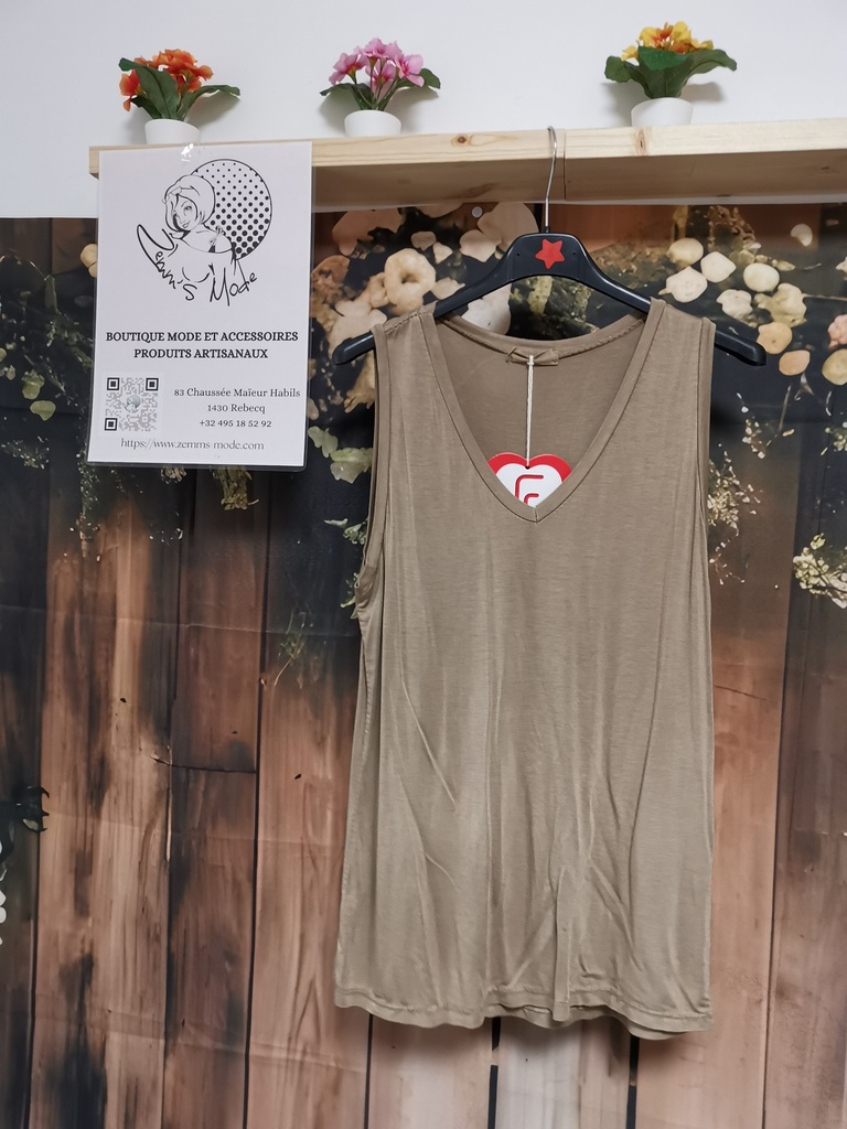Top "Java" beige