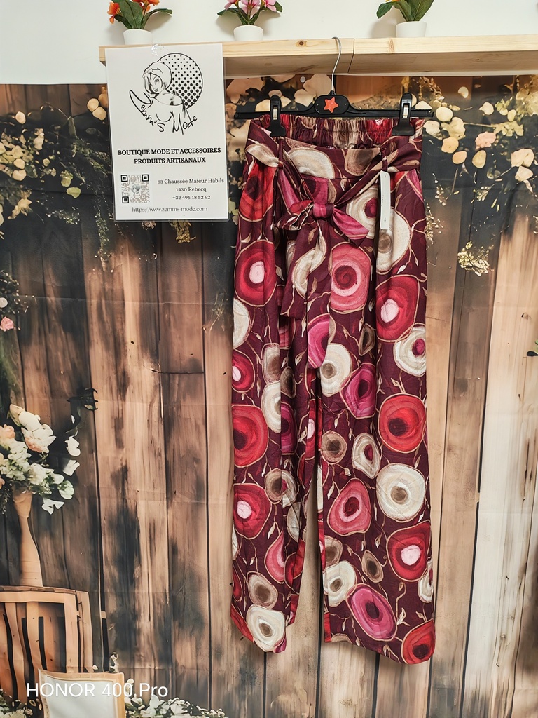 Pantalon "Leilani" bordeaux (TU max. 46) GT