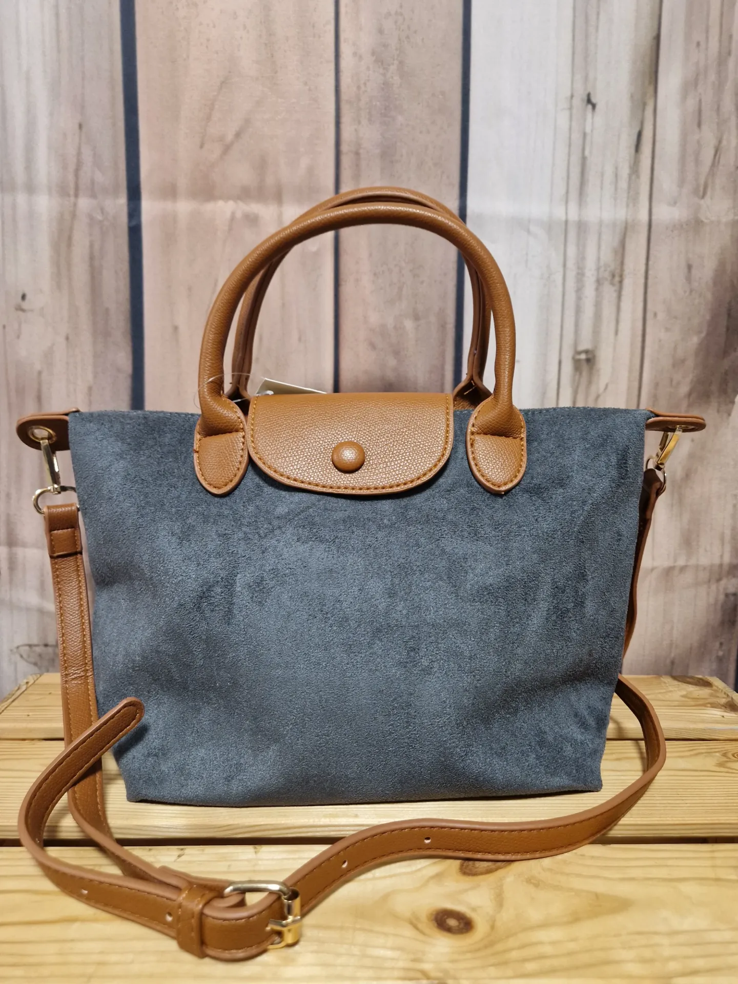 Sac "LonGchia" gris