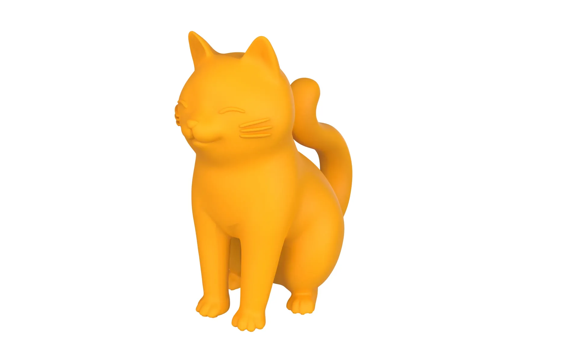 Chat porte couvercle casserole et spatule
