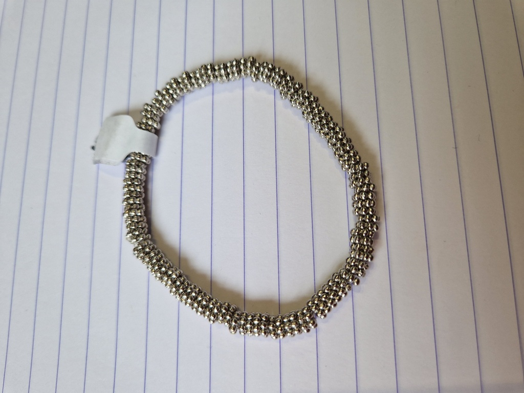 bracelets perles fleurs