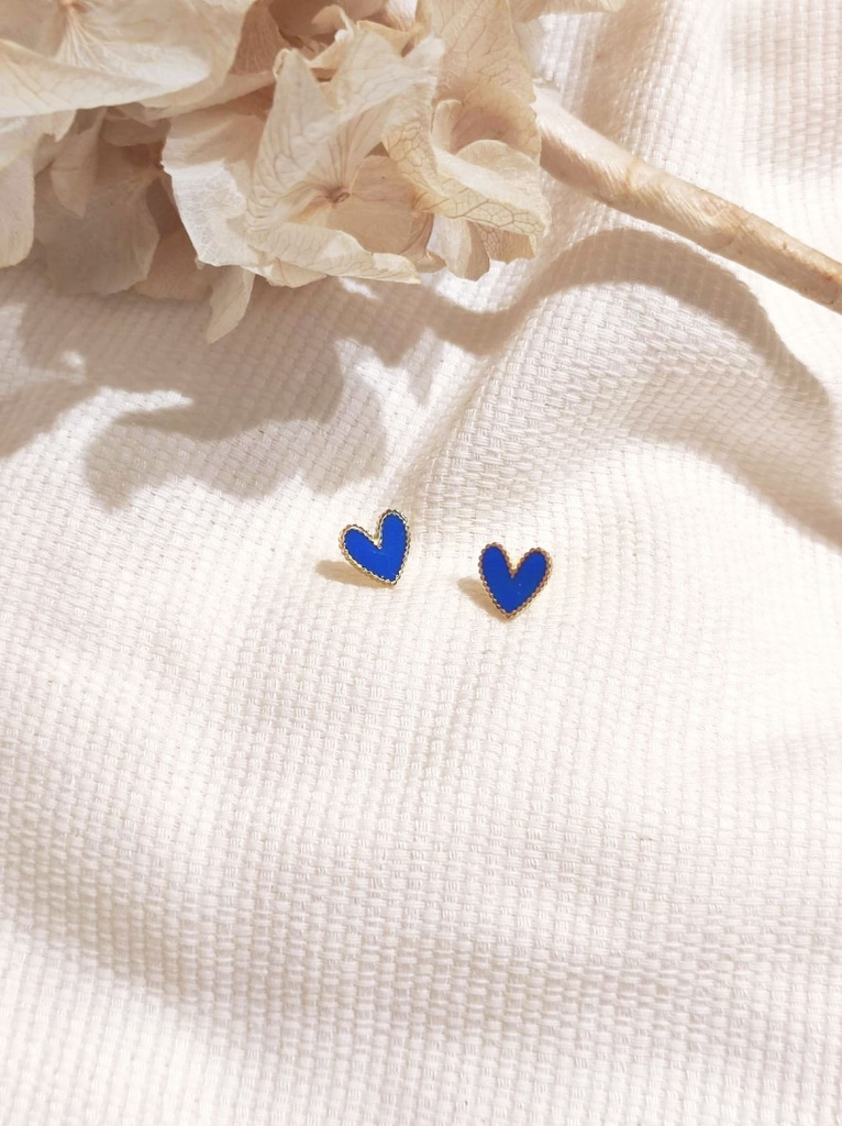 boucles d'oreilles "coeur"