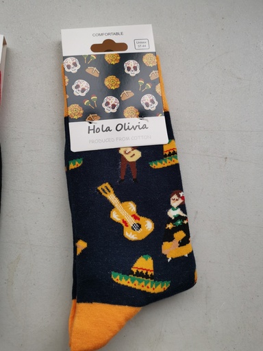 Chaussettes Santa Muerte (guitare)