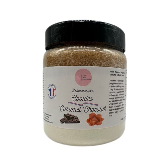 Préparation pour Cookies chocolat - caramel