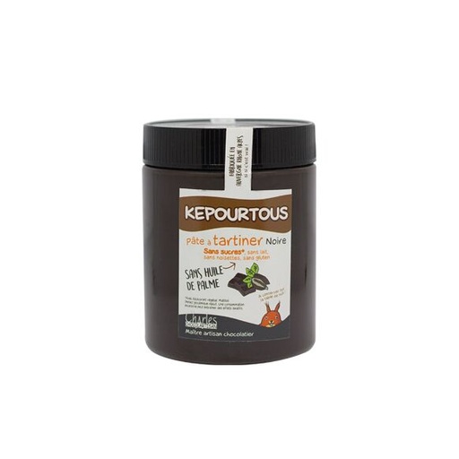 pâte à tartiner Kepourtous (sans sucre,gluten,noisette,huile de palme)