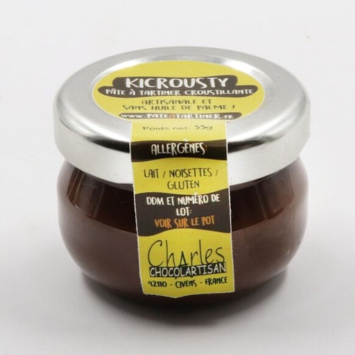 pâte à tartiner Kicrousty (baby-33gr) sans huile de palme