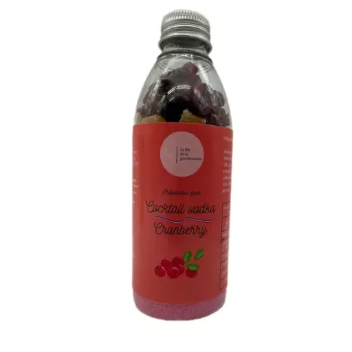 Préparation pour Cocktail vodka cranberries