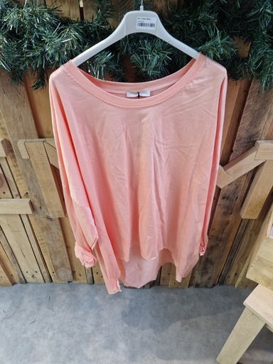 T-shirt sunny orange pastel