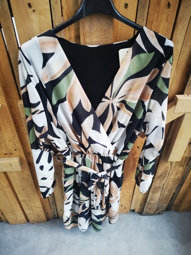Robe "Vinnie" kaki 