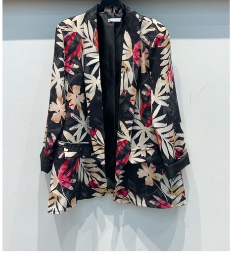 Blazer"Enza"noir-rose
