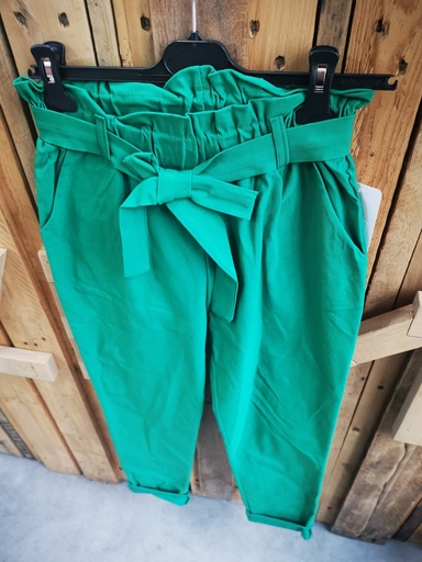 Pantalon "Bunny" vert gucci  t1