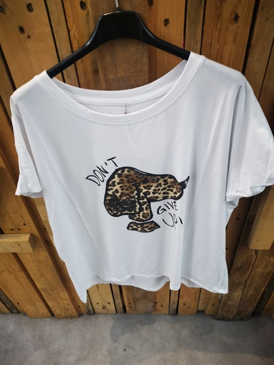 T-shirt "Snoopy" Don't give up