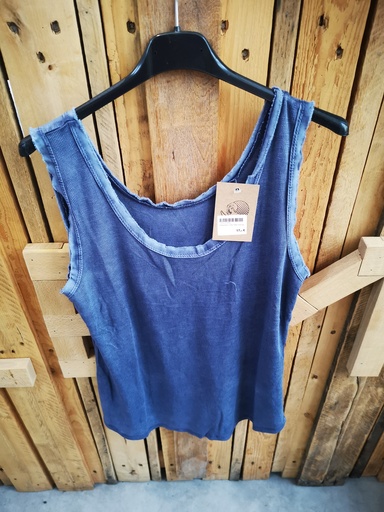 Débardeur "Léa" bleu marine