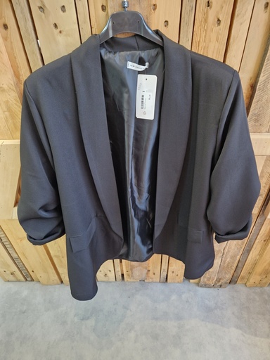Blazer noir  T2 (42-46)