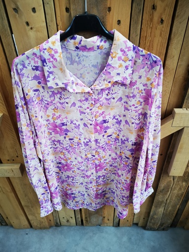 Chemisier "Mina" lilas