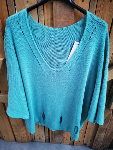 Pull "Tullie" aqua