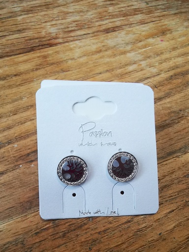 boucles d'oreilles arbre de vie a.c