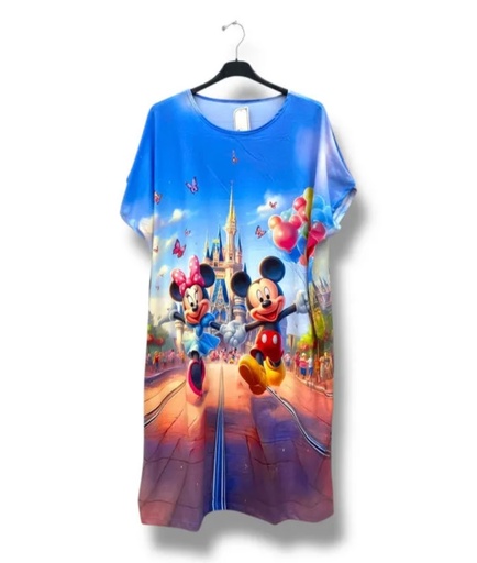 Robe de nuit Minnie-Mickey château disney(42-52)