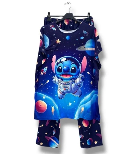 Pyjama Stitch astronaute (T42-52)
