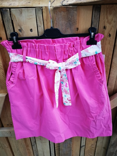 Jupe "Cléa" t42-52 rose
