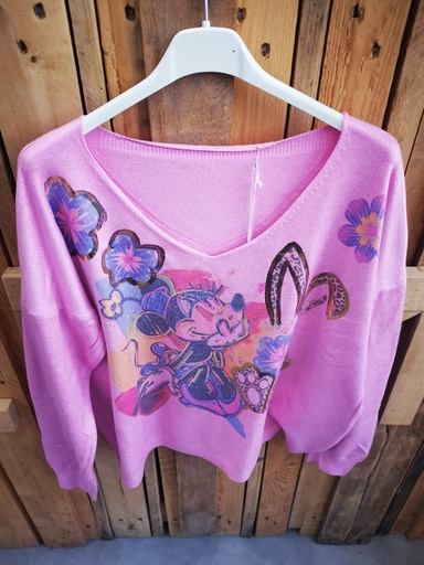 Pull Minnie fuchsia