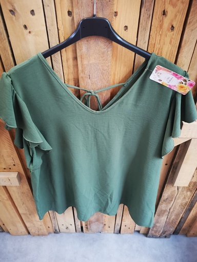 Blouse "Emy" kaki