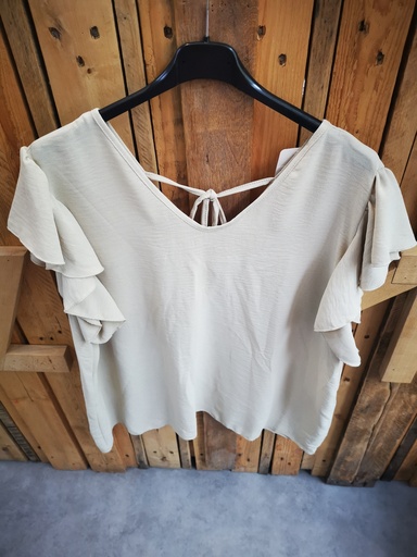 Blouse "Emy" beige