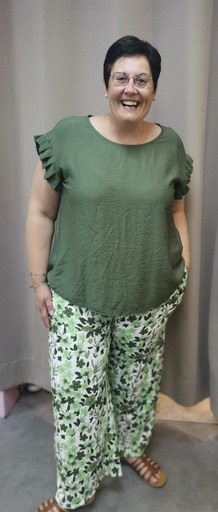 Pantalon "Lyna" kaki GT
