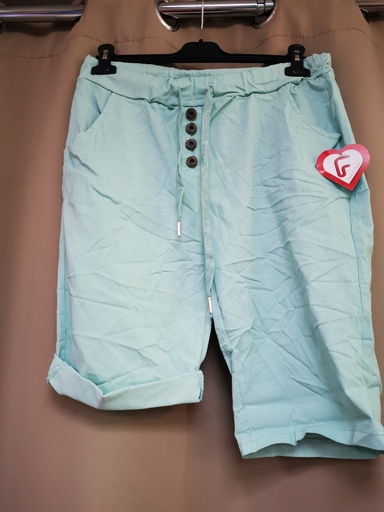 Short uni "magique" vert eau