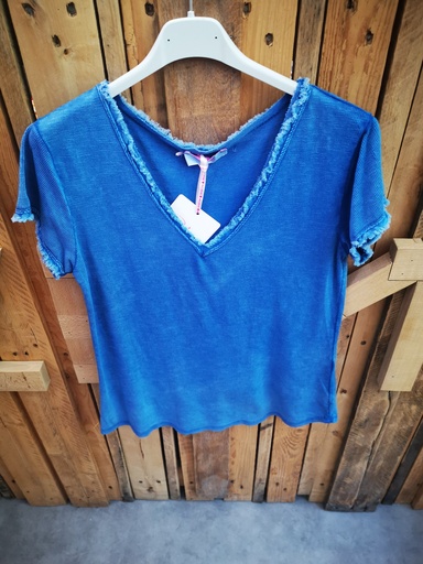 T-shirt "Antonia" PT bleu roi