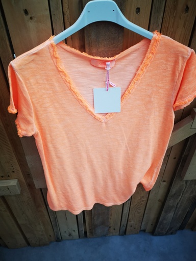 T-shirt "Antonia" PT orange fluo