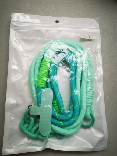 Cordon de GSM vert eau