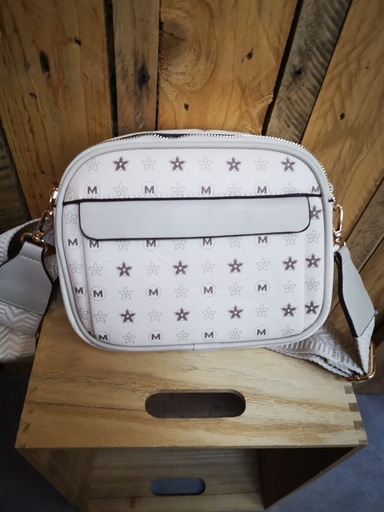 Sac "M" Flower beige