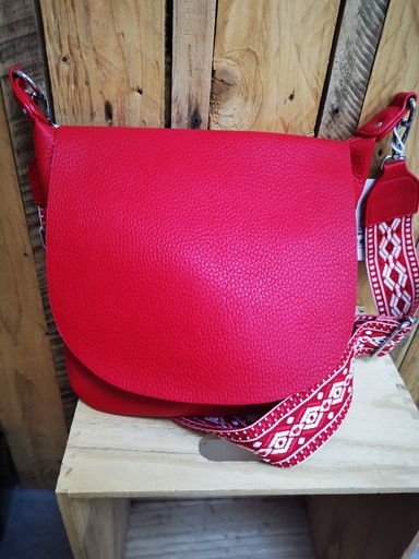 Sac "Hydrangée" rouge
