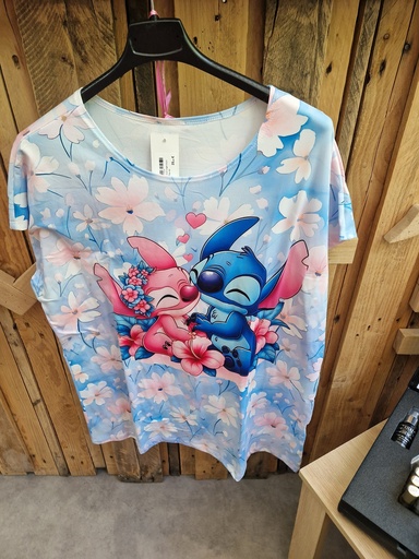 Pyjama-short angel-stitch flower(T36-44) 