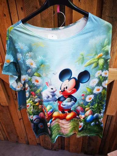 Pyjama-short mickey lapin (T36-44) 