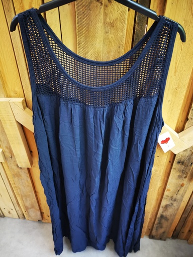 Robe "Porto" bleu marine