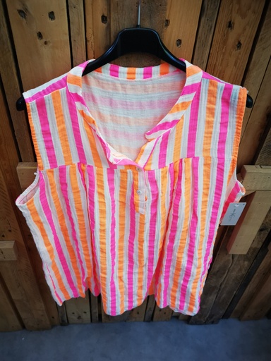 Top Raya fluo Rose/orange
