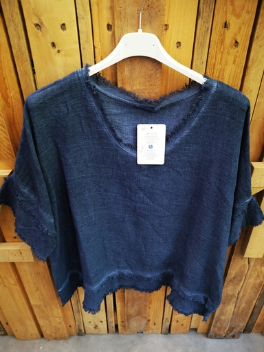 Blouse Maya Jeans foncé
