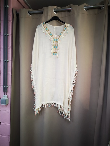 Robe de plage Palm beige