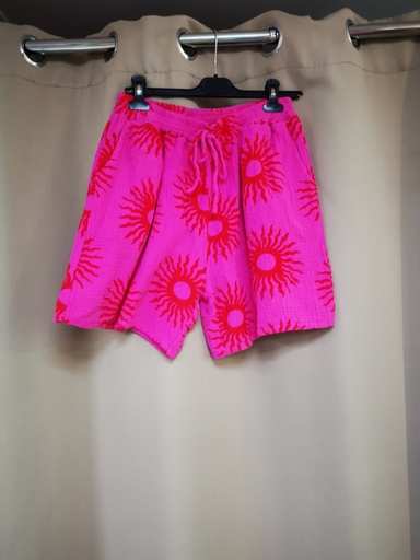 Short soleil fuchsia gt
