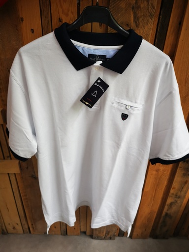 Polo Fabian 3XL blanc