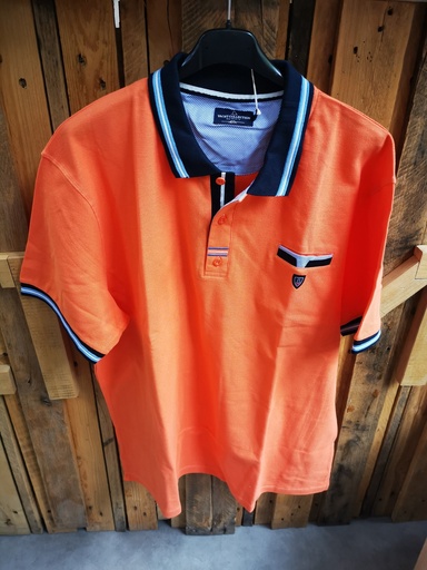 Polo Mathieu 4XL orange