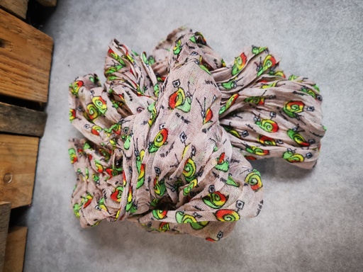 Foulard léger escargot