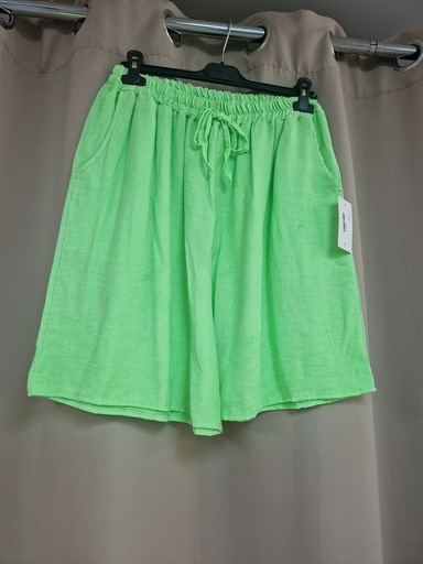 Short vert fluo 