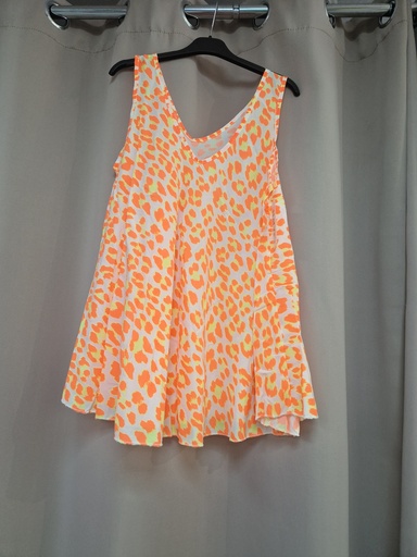Top "Simba" orange fluo