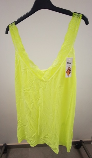 Top dentelle "Arwen" jaune