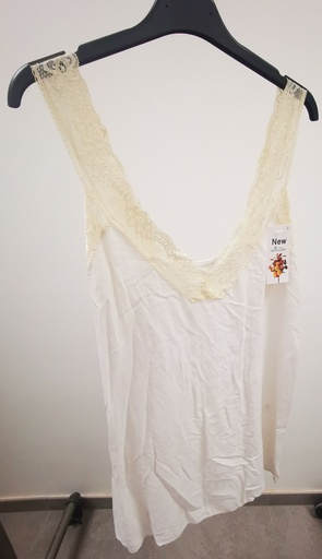 Top dentelle "Arwen" beige