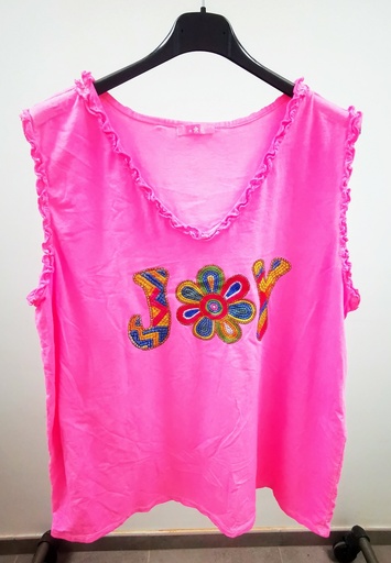 Top Joy rose fluo