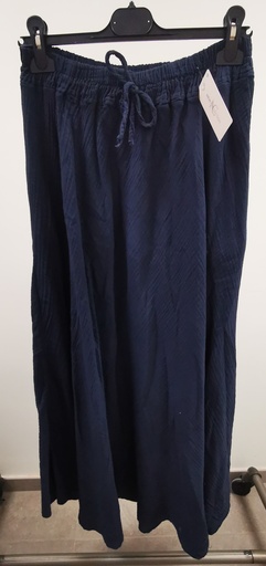 Jupe longue Mira marine